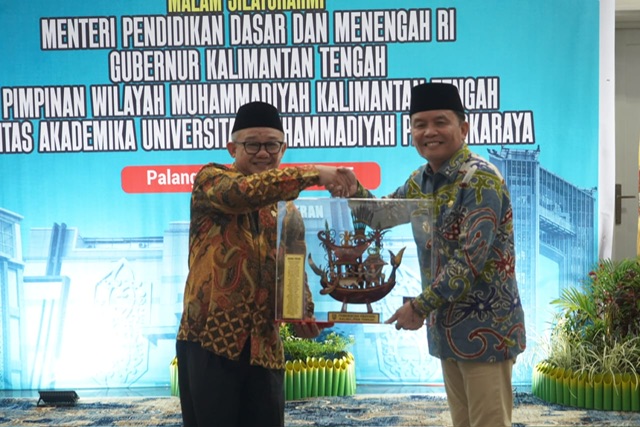 Gubernur Kalteng Agustiar Sabran Gelar Ramah Tamah Bersama Menteri Dikdasmen RI Abdul Muti