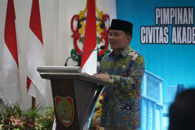 Gubernur Kalteng Agustiar Sabran Gelar Ramah Tamah Bersama Menteri Dikdasmen RI Abdul Muti