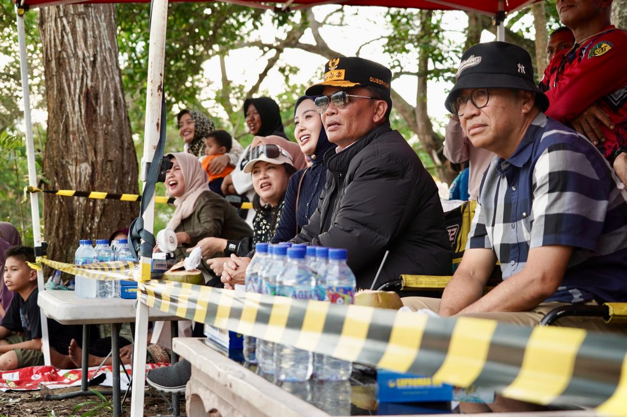 Gubernur Kalteng Agustiar Sabran Saksikan Event Tangkiling Off-road Extreme