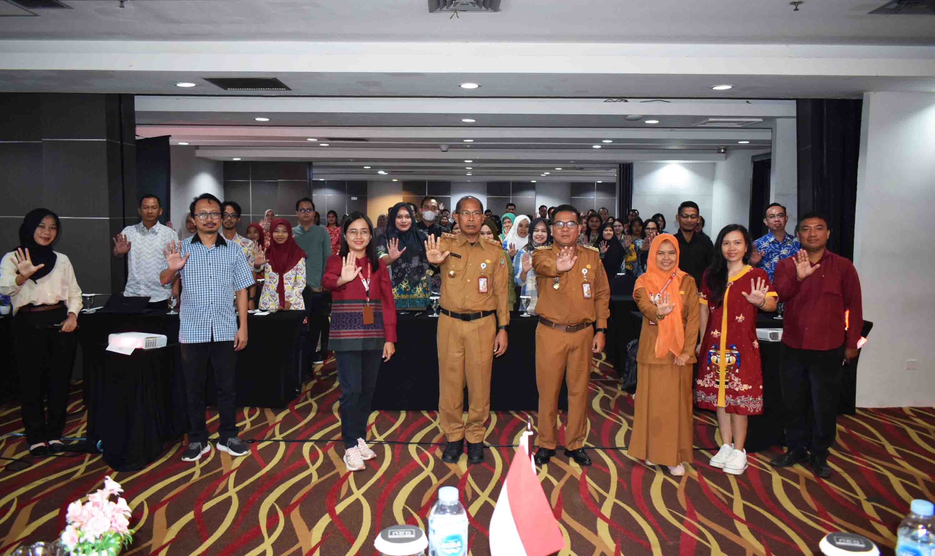 Dinkes Prov Kalteng Gelar Pertemuan Monitoring dan Evaluasi Pemeriksaan TCM dan Sistem Transportasi Spesimen