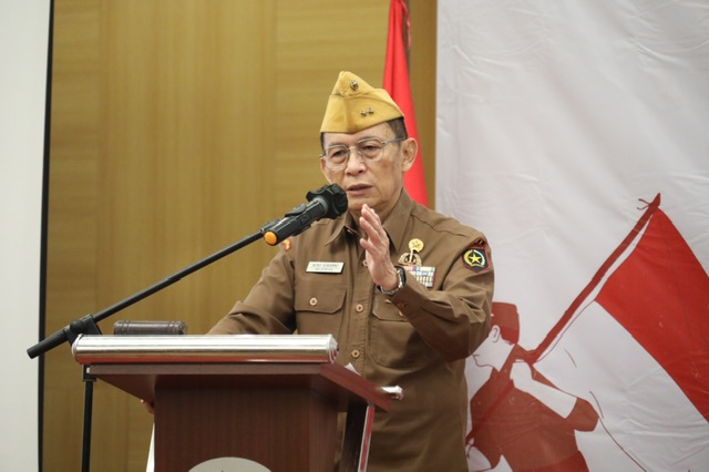 Plh. Asisten Pemkesra Maskur Buka Sosialisasi Jiwa Semangat Nilai - Nilai 1945 kepada Bapak dan Ibu Guru