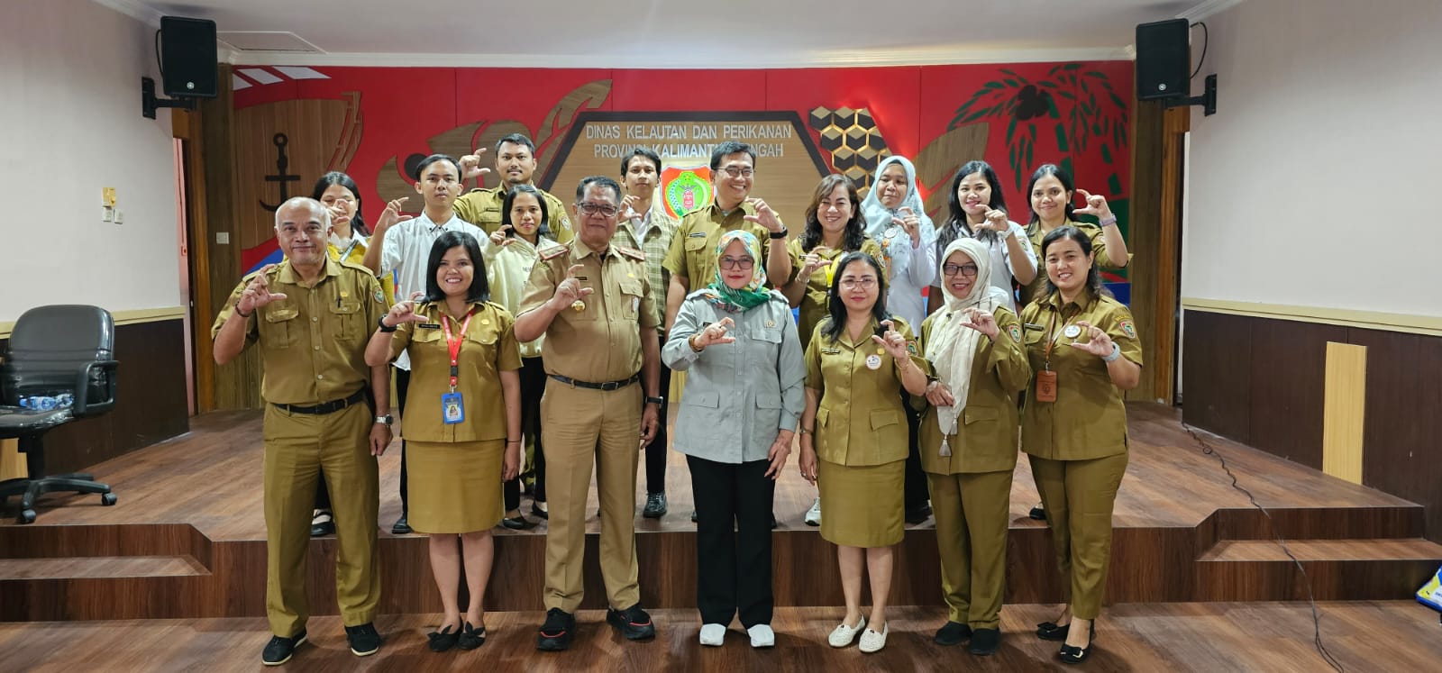 Dislutkan Prov. Kalteng Terima Kunjungan Tim Penilai Visitasi Monev KIP di Wilayah Prov. Kalteng