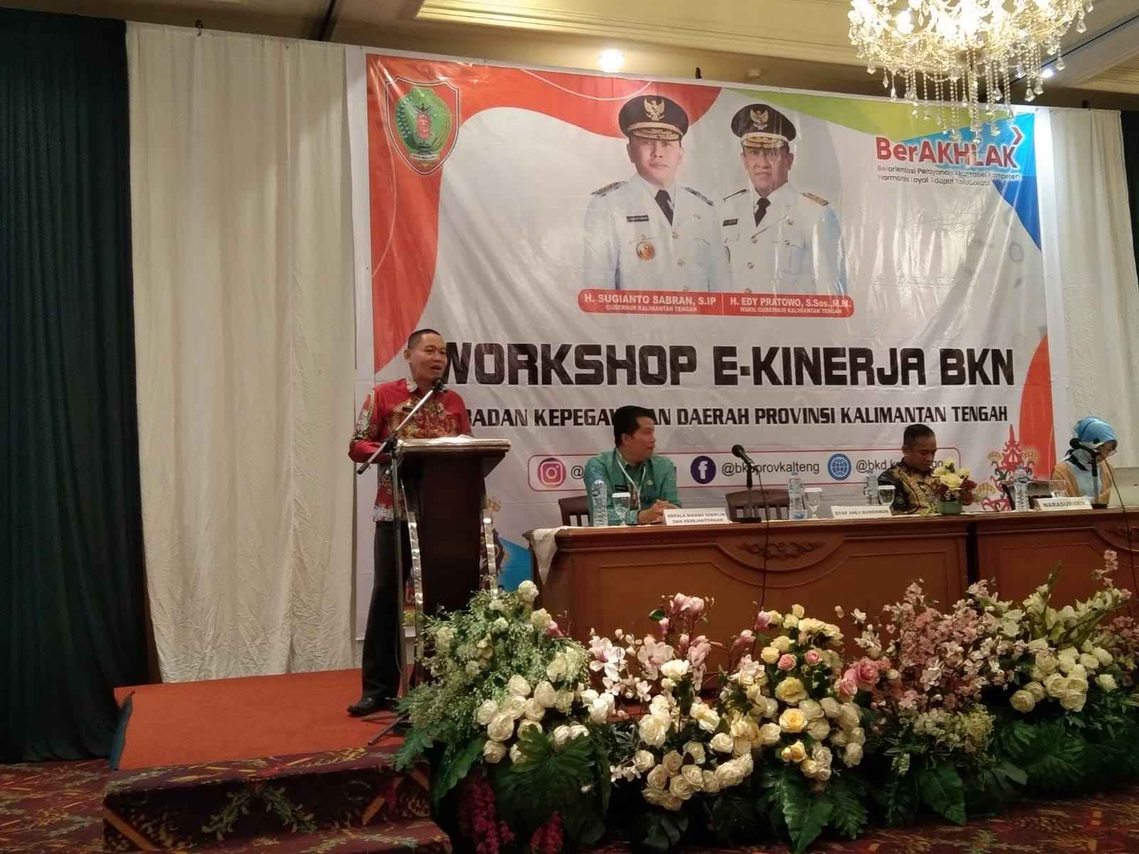 Inspektorat Daerah Prov. Kalteng Dukung Pelaksanaan Workshop E-Kinerja BKN dan Sinerja BKD