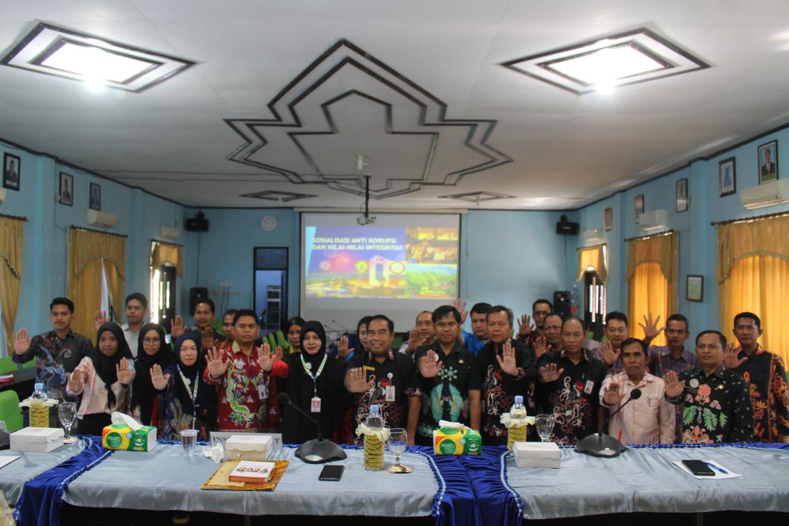 Inspektorat Prov. Kalteng Gelar Sosialisasi Perluasan Percontohan Desa Anti Korupsi di Kabupaten Sukamara