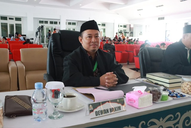 Ketua Harian LPTQ H. Khairil Anwar Apresiasi Kafilah Kalteng Cabang Fahmil Quran Puteri Masuk Semifinal