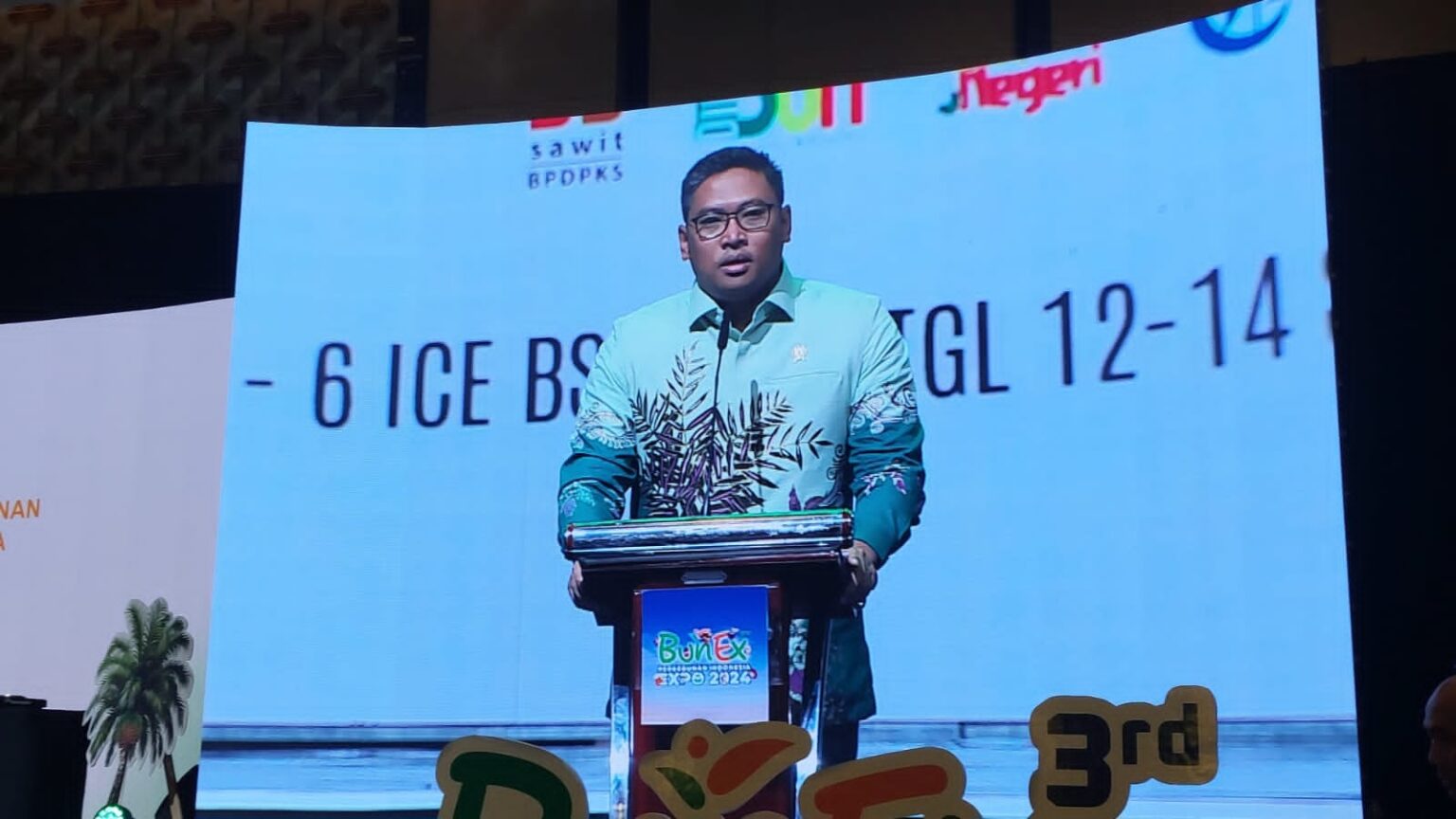 Disbun Prov. Kalteng Hadiri Perkebunan Indonesia EXPO (Bunex) 2024