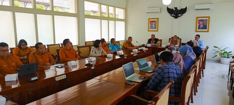 Biro Pemerintahan dan Otonomi Daerah Sekretariat Daerah Prov. Kalteng Laksanakan Kaji Tiru/Studi Literasi Sinergitas Kinerja Kecamatan dan Pengorganisasian Peran Desk Pilkada