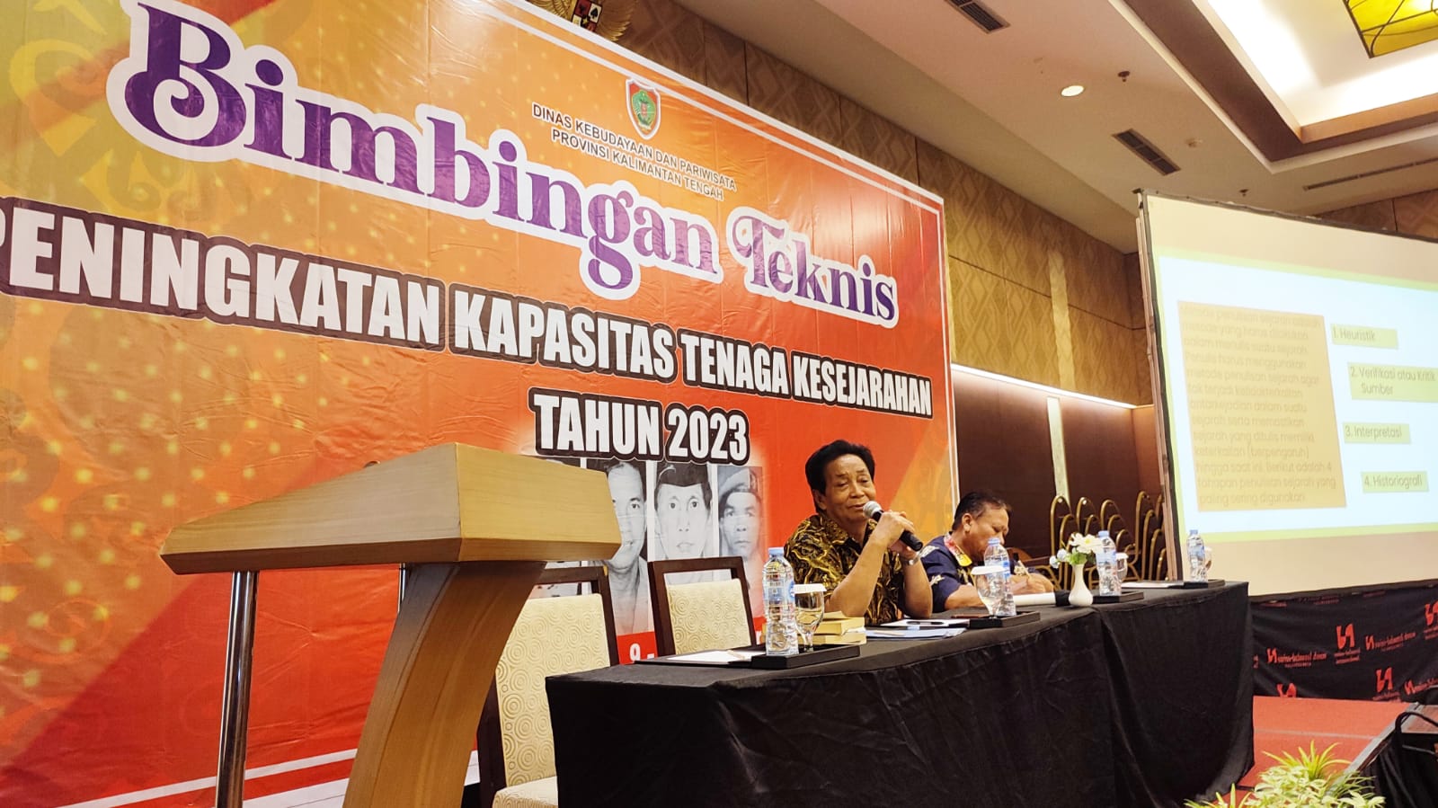 Disbudpar Kalteng Gelar Bimtek Peningkatan Kapasitas Tenaga Kesejarahan