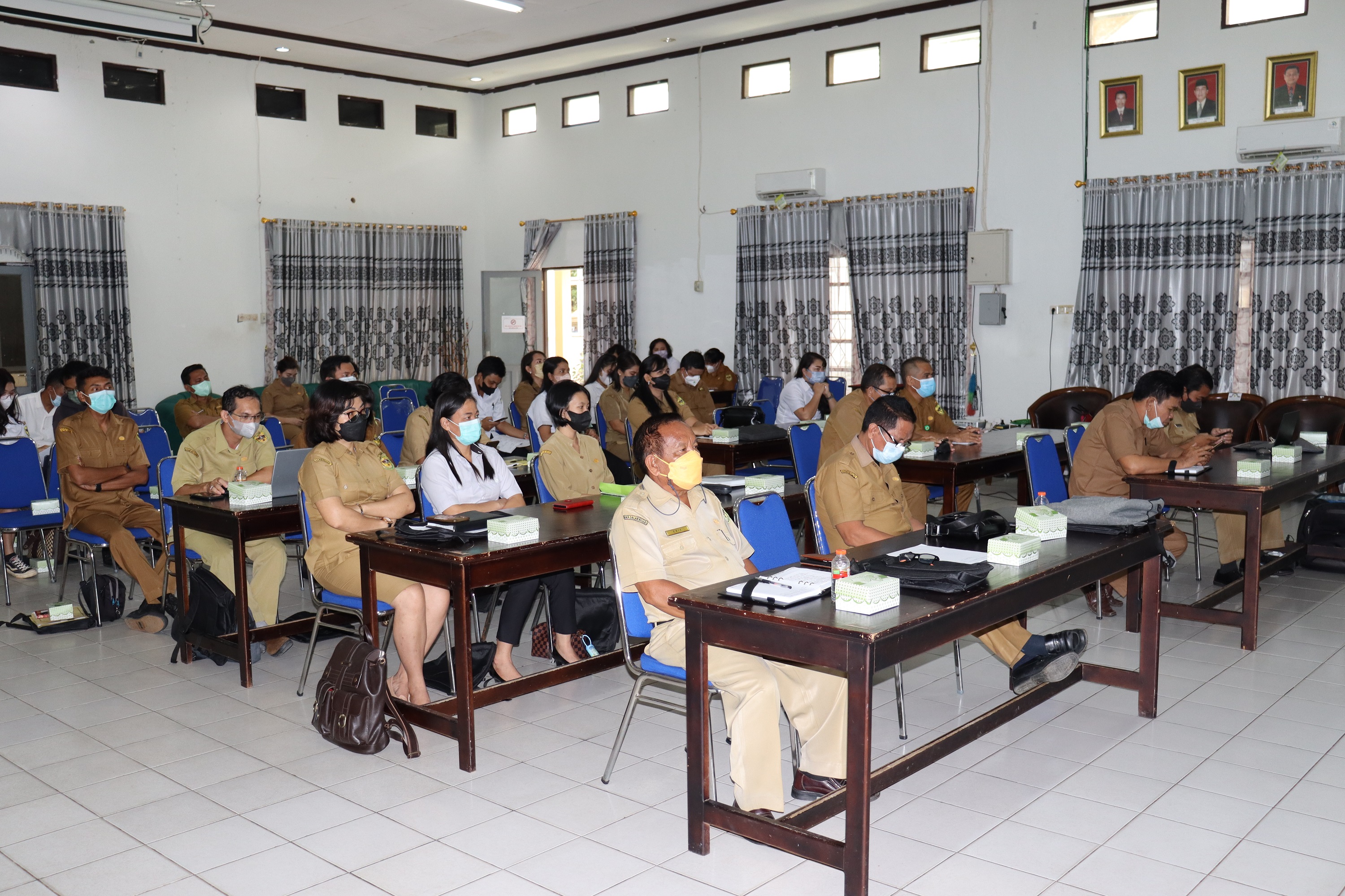 Pemkab Gumas Gelar Kegiatan Asistensi Penyusunan LPPD Berbasis SILPPD Tahun 2022