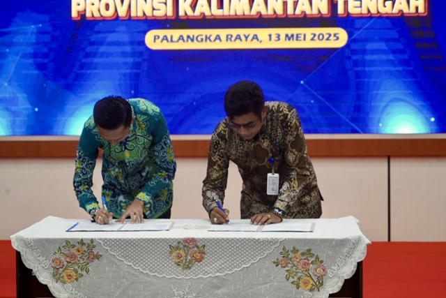 Diskominfosantik Prov. Kalteng Gelar Serah Terima Jabatan Kepala Dinas