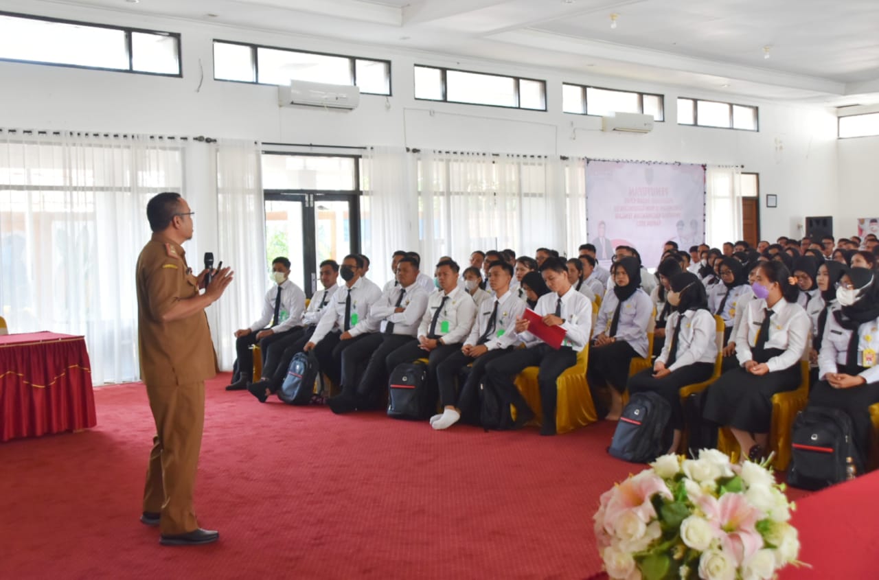 Asisten Adum Sri Suwanto Sampaikan Materi Pada Latsar CPNS Gelombang 2