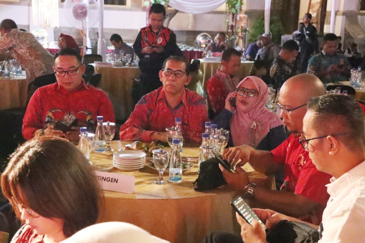 Kadispora Prov. Kalteng Hamka Hadiri Welcome Dinner Pekan Olahraga Nasional (PORNAS) XVI Korps Pegawai Republik Indonesia (KORPRI)