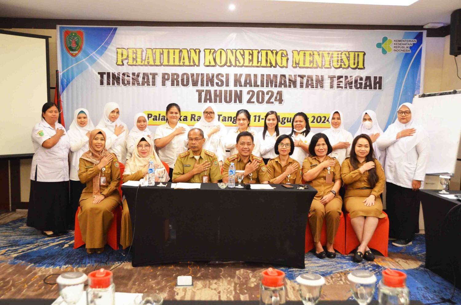 Dinkes Prov. Kalteng Gelar Pelatihan Konseling Menyusui