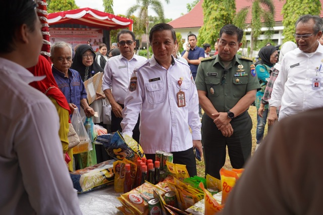 Sahli KSDM Suhaemi Buka Gerakan Pangan Murah