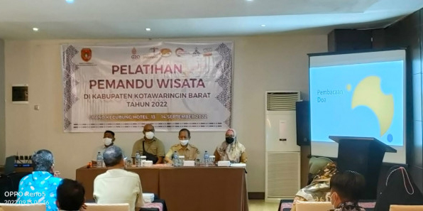 Dinas Pariwisata Kobar Adakan Pelatihan Pemandu Wisata