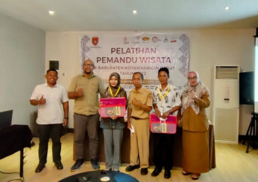 Dinas Pariwisata Kobar Adakan Pelatihan Pemandu Wisata