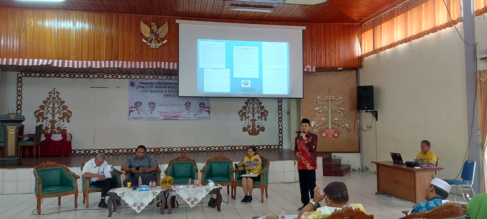 Badan Kesbangpol Prov. Kalteng Gelar Sosialisasi Pencegahan dan Penanggulangan Ekstremisme