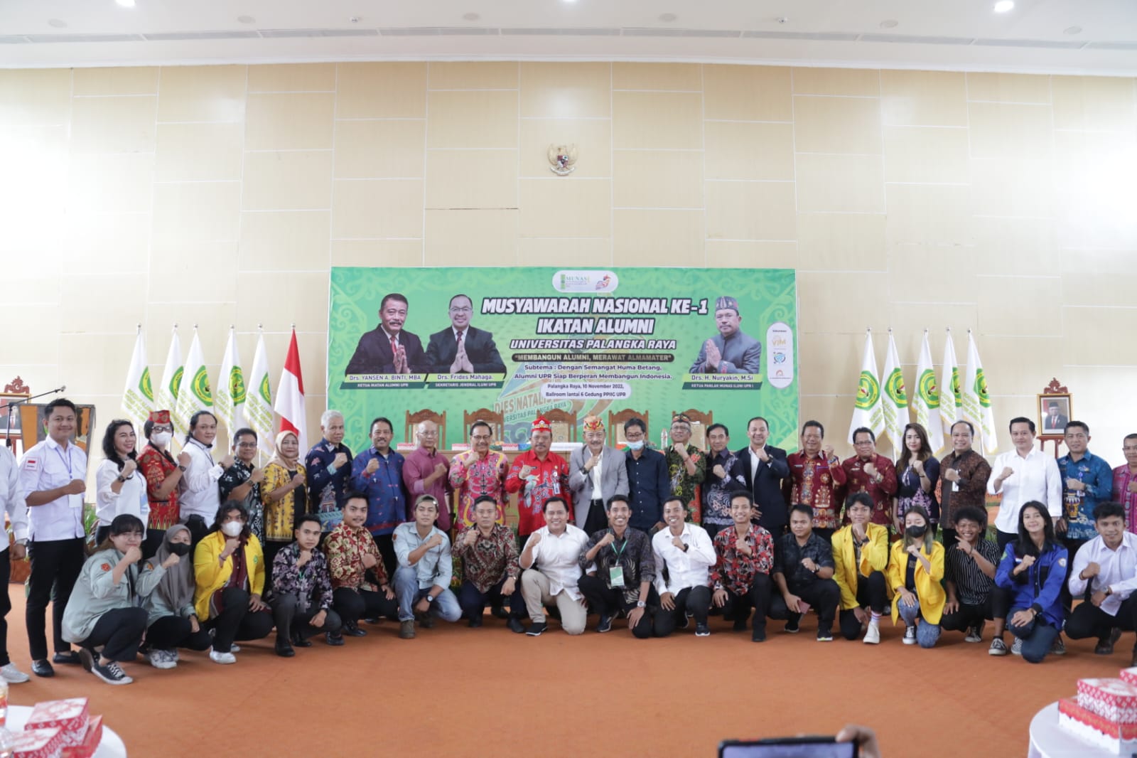 Sekda Prov. Kalteng Hadiri Acara Pembukaan Musyawarah Nasional Pertama Ikatan Alumni UPR