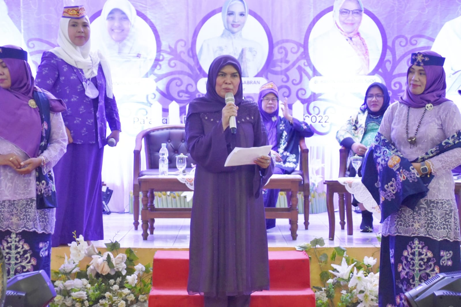 Ketua DWP Prov. Kalteng Hadiri Rapat Kerja Wilayah PW Wanita Islam Prov. Kalteng Tahun 2022