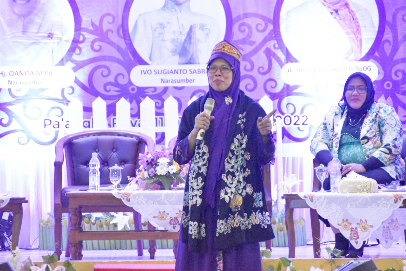 Ketua DWP Prov. Kalteng Hadiri Rapat Kerja Wilayah PW Wanita Islam Prov. Kalteng Tahun 2022