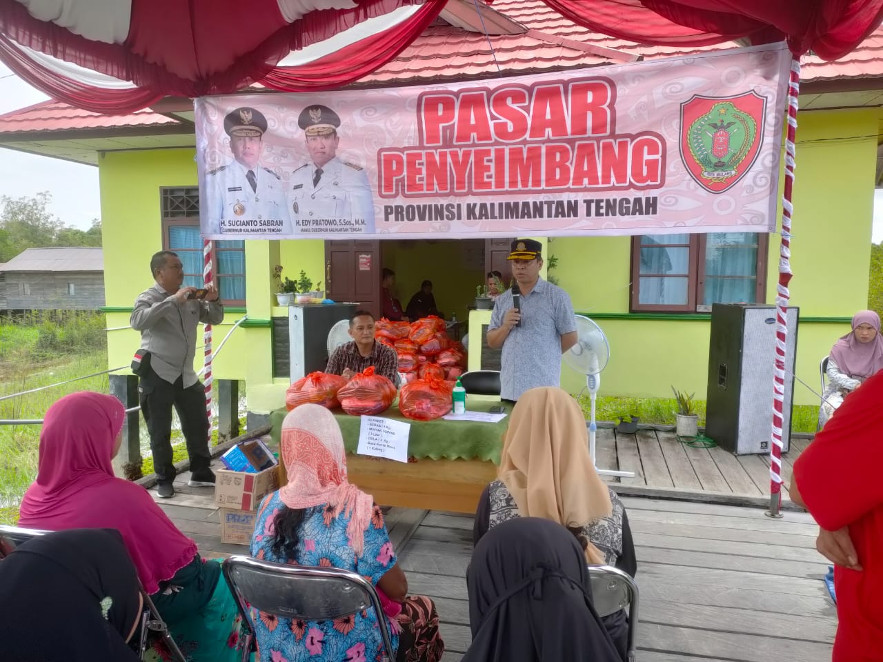 Pemprov Kalteng Kembali Gelar Pasar Penyeimbang Di Kelurahan Bereng Bengkel