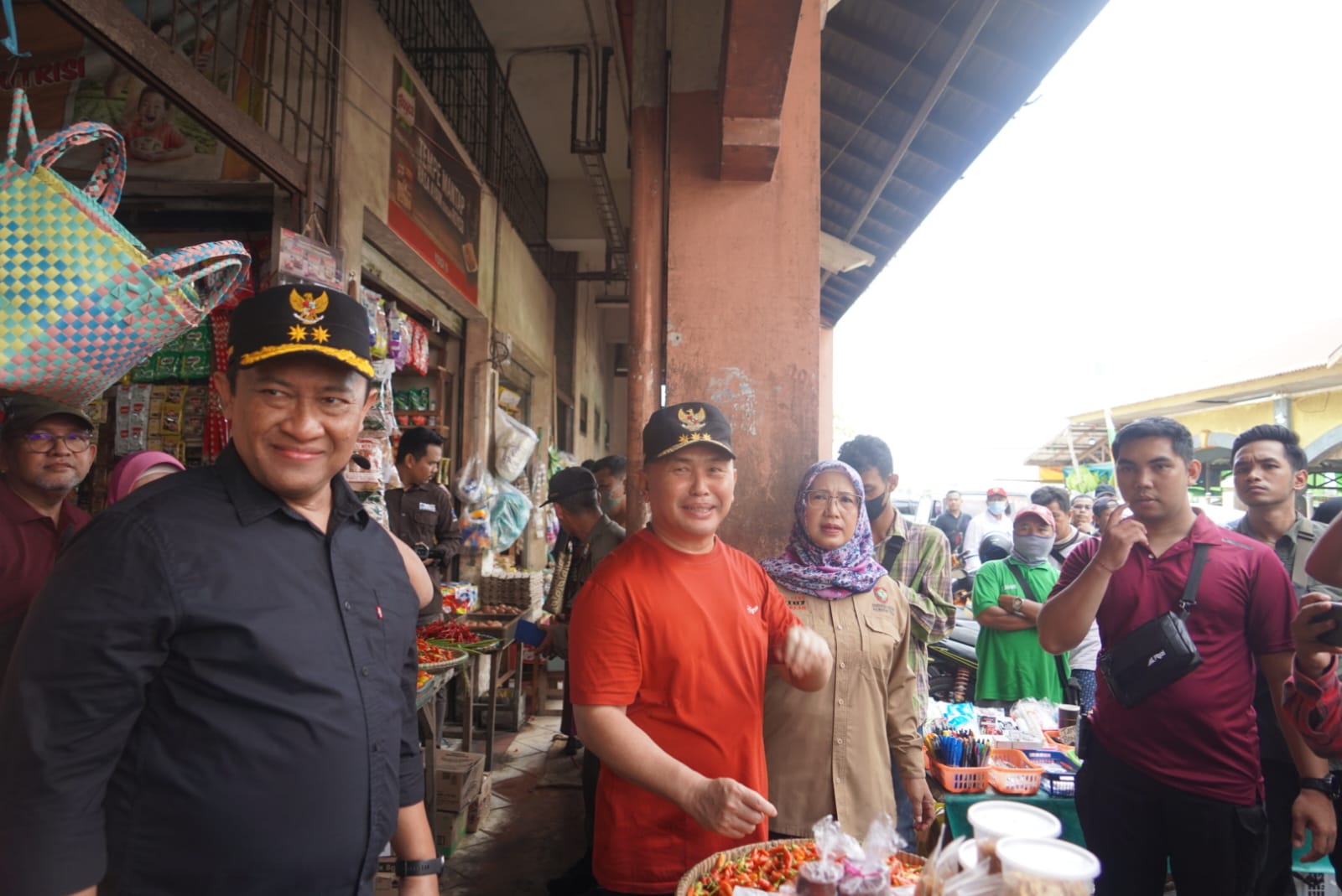 Gubernur Kalteng Laksanakan Sidak Pasar Lanjutan di Pasar Pusat Perbelanjaan Mentaya