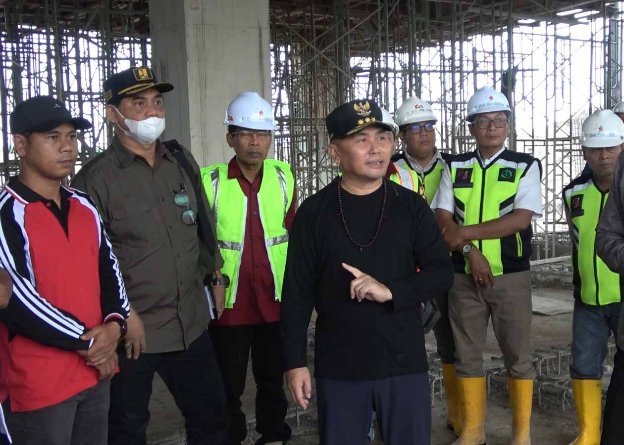 Gubernur Kalteng Optimis Pembangunan RSUD Prov. Kalteng di Kecamatan Hanau Akan Rampung Tahun 2024 Mendatang