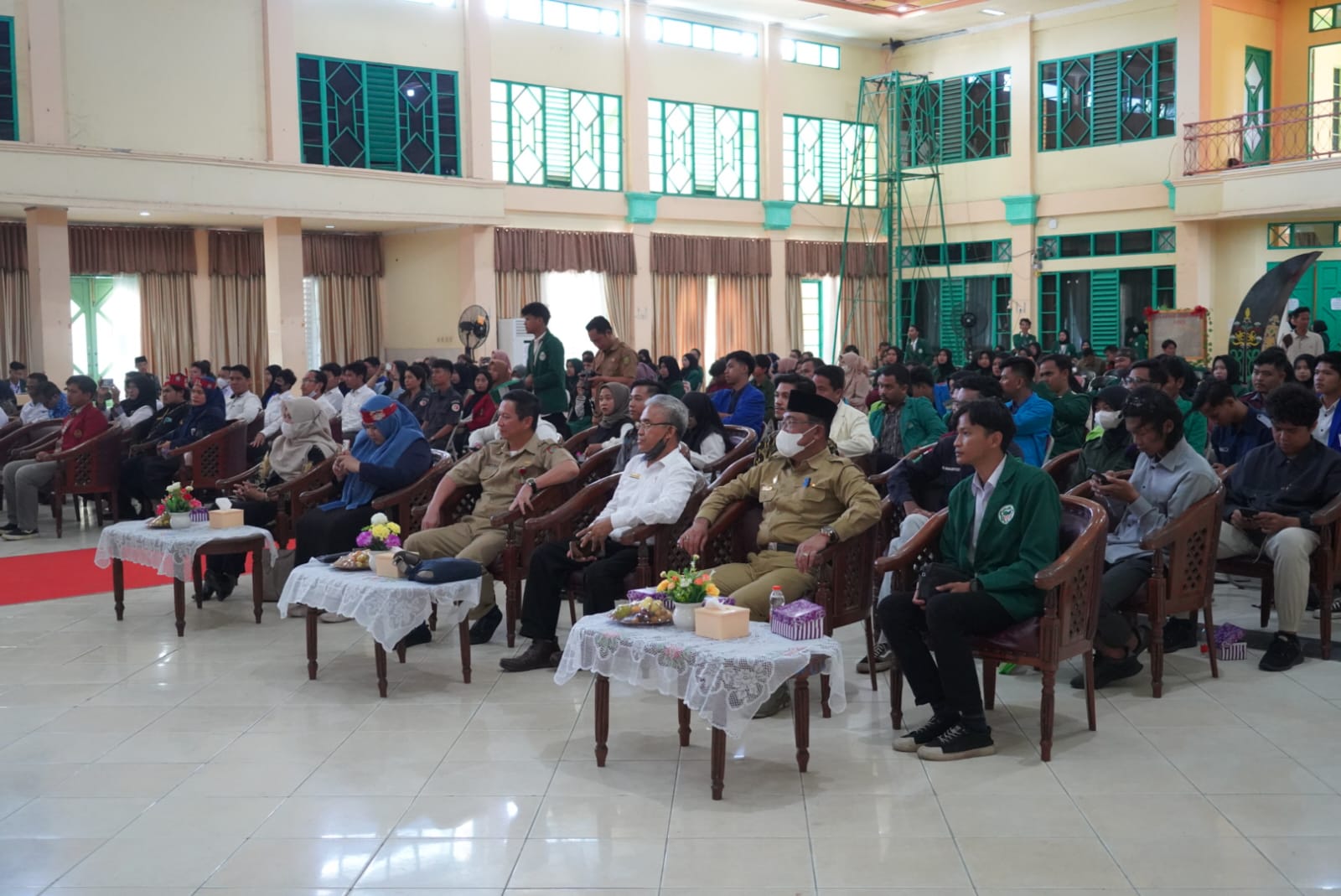 Sahli Gubernur Bidang KSDM Hadiri Kegiatan Silaturahmi Nasional Dewan Eksekutif Mahasiswa