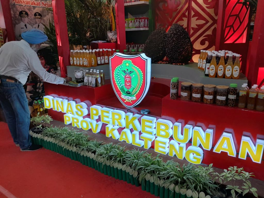 Disbun Prov. Kalteng Turut Serta Ramaikan Event Kalteng Expo 2024