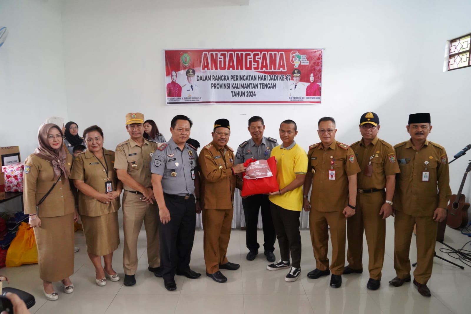 Sekda Nuryakin Beserta Rombongan Anjangsana ke LPKA di Jalan Cilik Riwut Palangka Raya