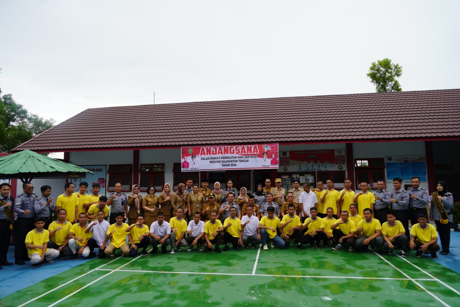 Sekda Nuryakin Beserta Rombongan Anjangsana ke LPKA di Jalan Cilik Riwut Palangka Raya