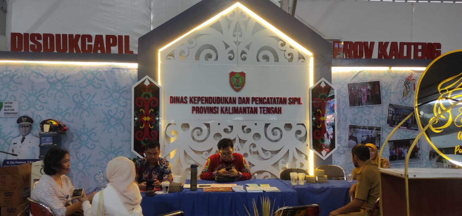 Disdukcapil Kalteng Buka Layanan Aktivasi IKD pada Perhelatan Kalteng Expo