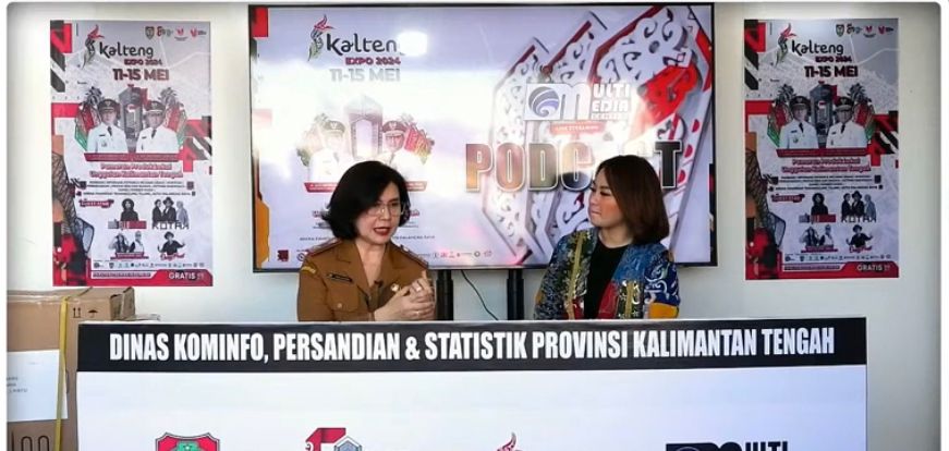 Diskominfosantik Prov. Kalteng Gelar Podcast Terkait Menuju Generasi Sehat dan Unggul