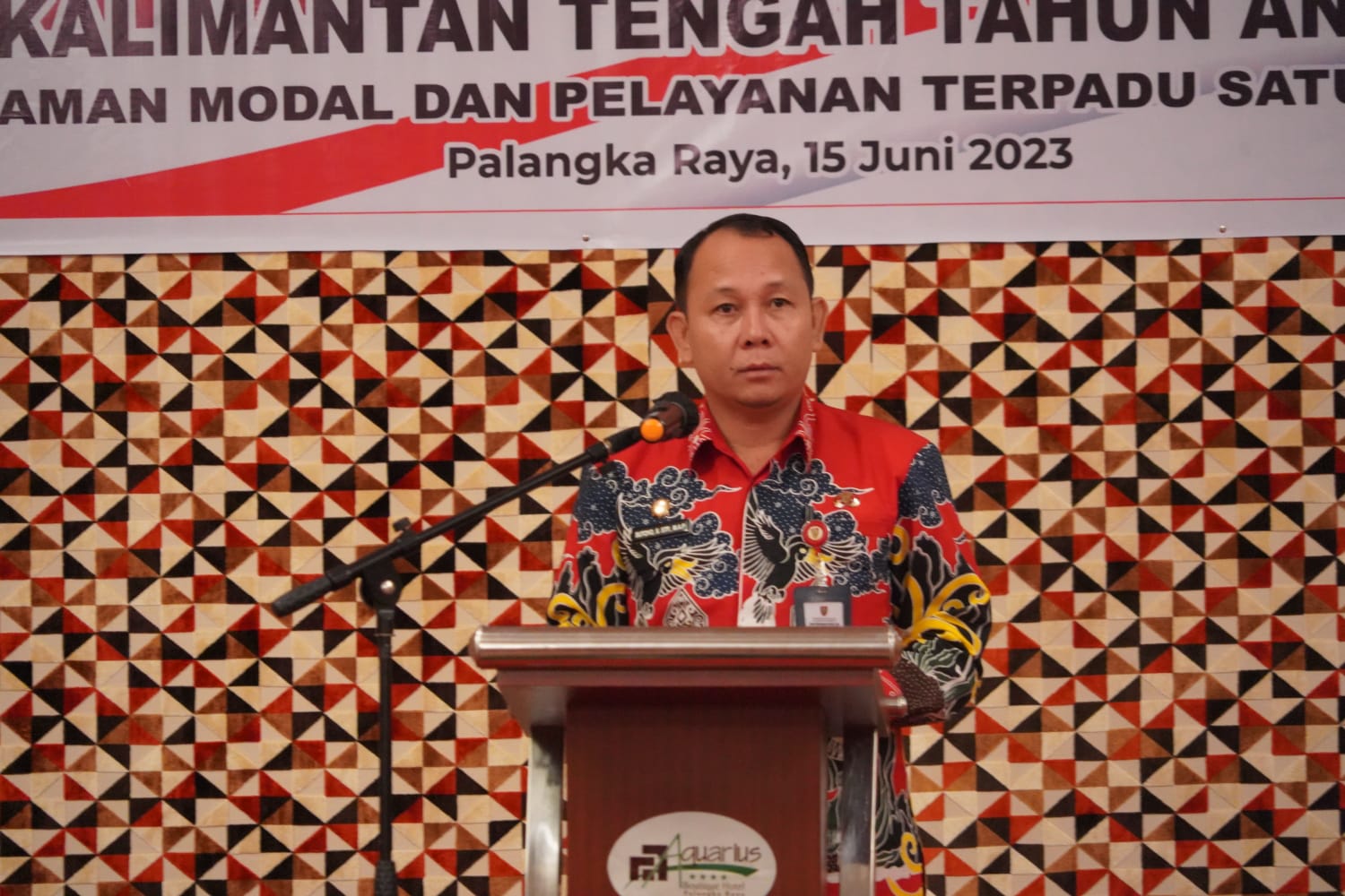 Sekda Nuryakin Buka Rapat Awal Dalam Rangka Penyediaan Peta Potensi dan Peluang Usaha Prov. Kalteng Tahun 2023