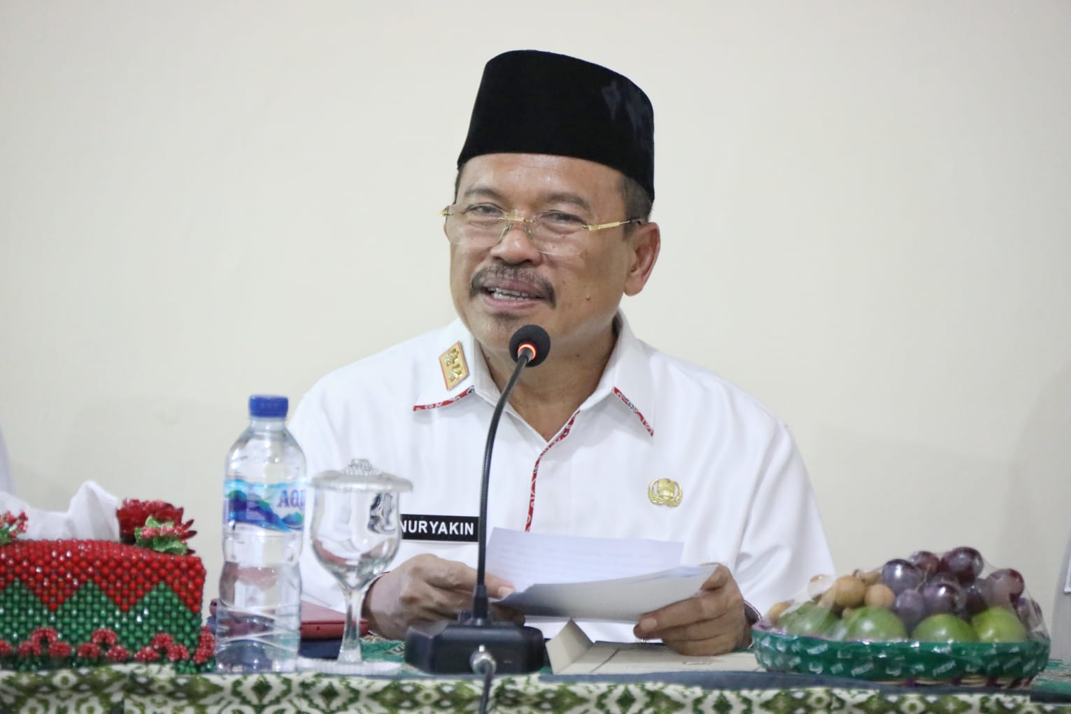 Sekda Prov. Kalteng Nuryakin Buka Bimtek Penyidik Pegawai Negeri Sipil (PPNS) Satuan Polisi Pamong Praja se-Kalteng Tahun 2023