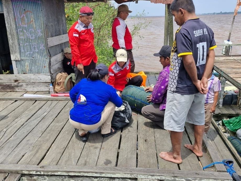 Dislutkan Prov. Kalteng Berikan Bantuan Sebanyak 40 Set Gillnet Milenium