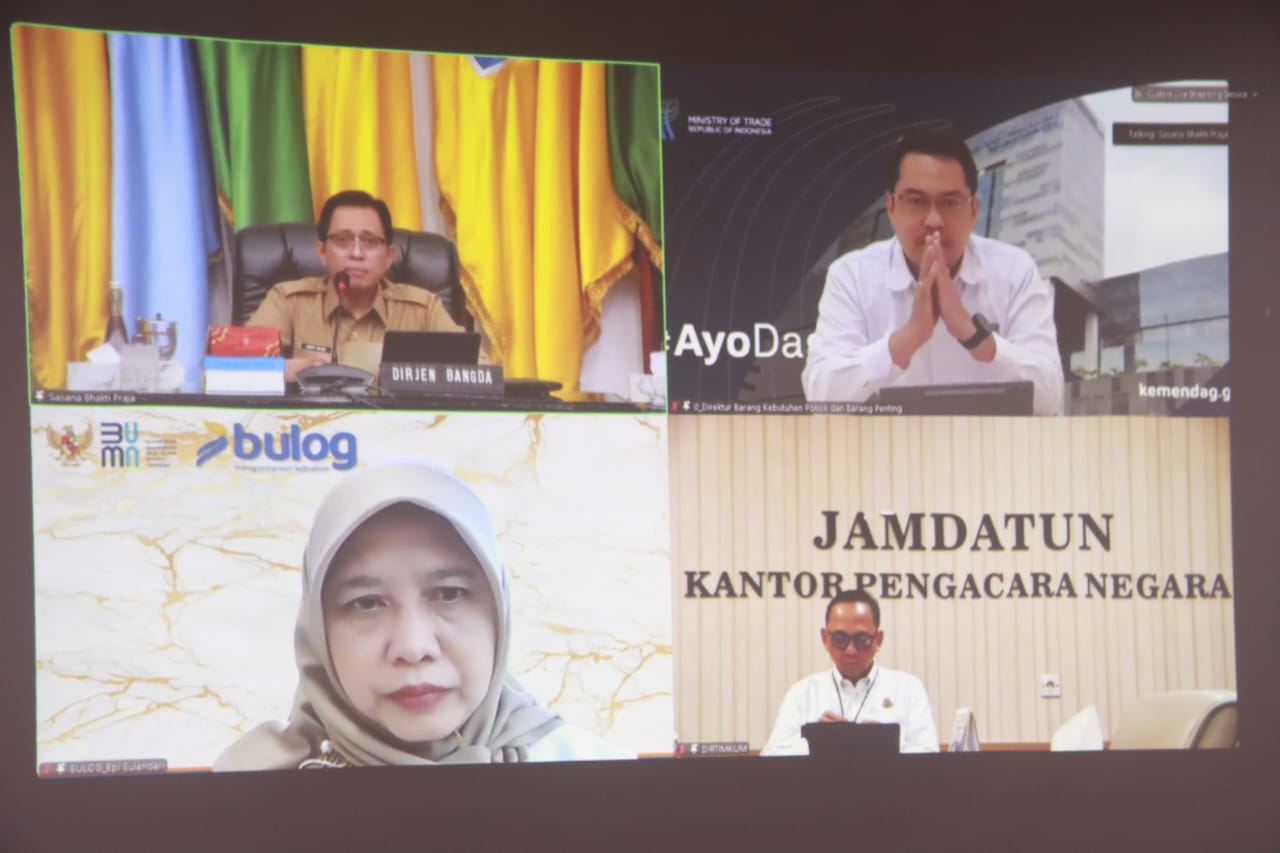 Sahli Yuas Elko Hadiri Rakor Pengendalian Inflasi Tahun 2024 dan Percepatan Pengembangan Industri Gim Nasional bersama Menteri Dalam Negeri RI