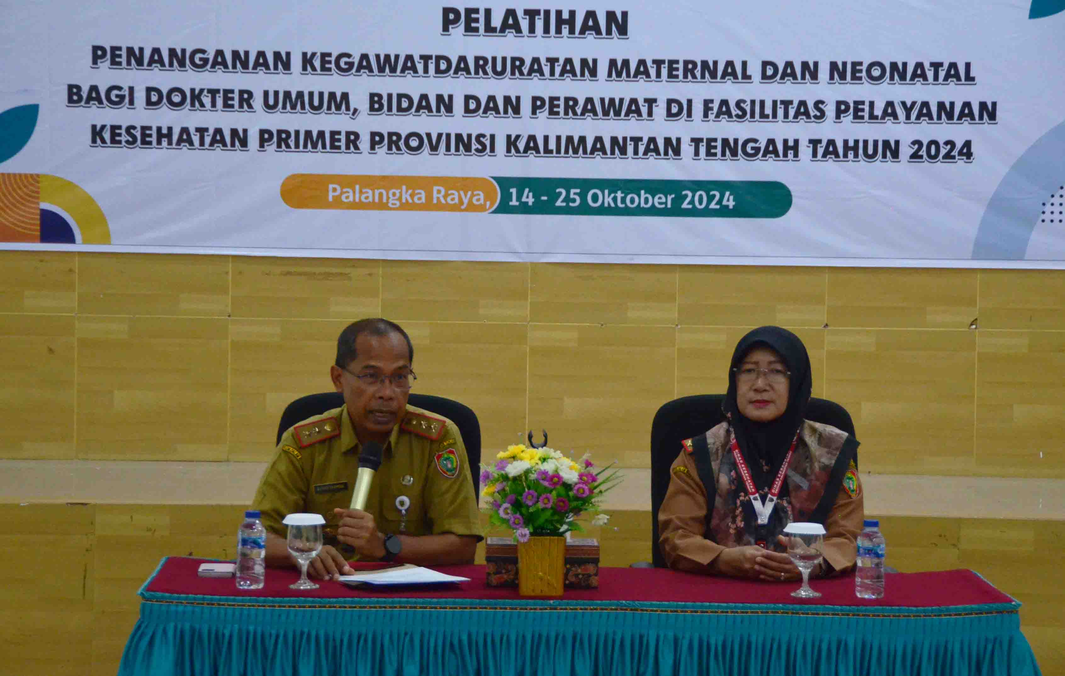 Dinkes Prov. Kalteng Gelar Pelatihan Penanganan Kegawatdaruratan Maternal Neonatal bagi Dokter, Bidang dan Perawat di FKTP