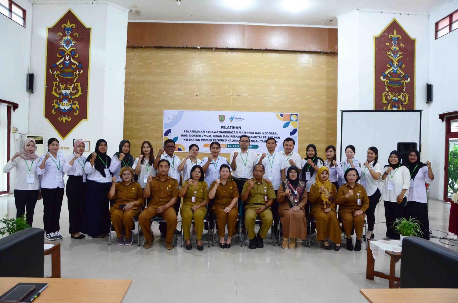 Dinkes Prov. Kalteng Gelar Pelatihan Penanganan Kegawatdaruratan Maternal Neonatal bagi Dokter, Bidang dan Perawat di FKTP