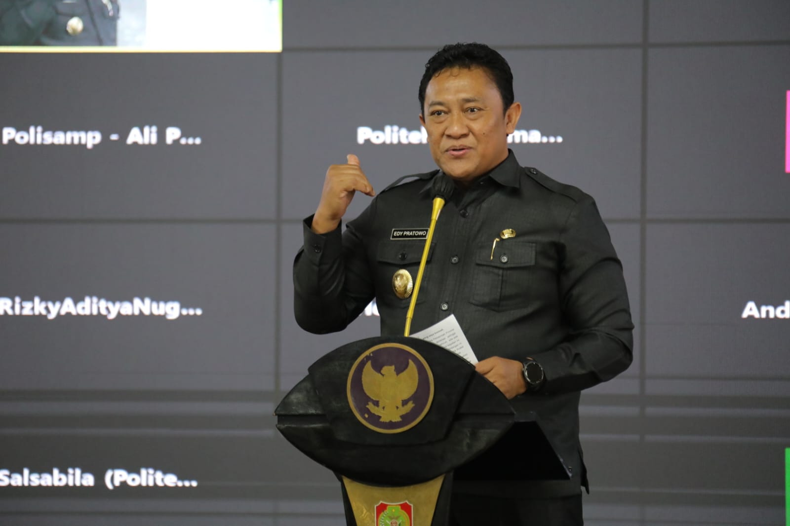 Wagub Edy Pratowo Buka Kegiatan Penyuluhan dan Bimbingan Penyiapan Tenaga Kerja Siap Pakai Bagi Mahasiswa di Kalteng Tahun 2023