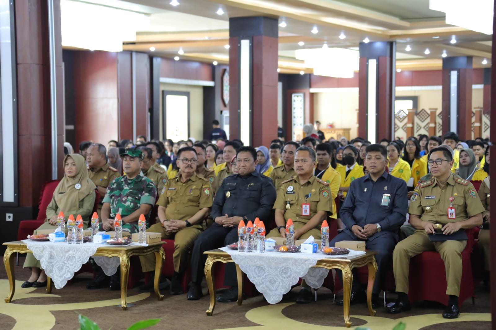 Wagub Edy Pratowo Buka Kegiatan Penyuluhan dan Bimbingan Penyiapan Tenaga Kerja Siap Pakai Bagi Mahasiswa di Kalteng Tahun 2023