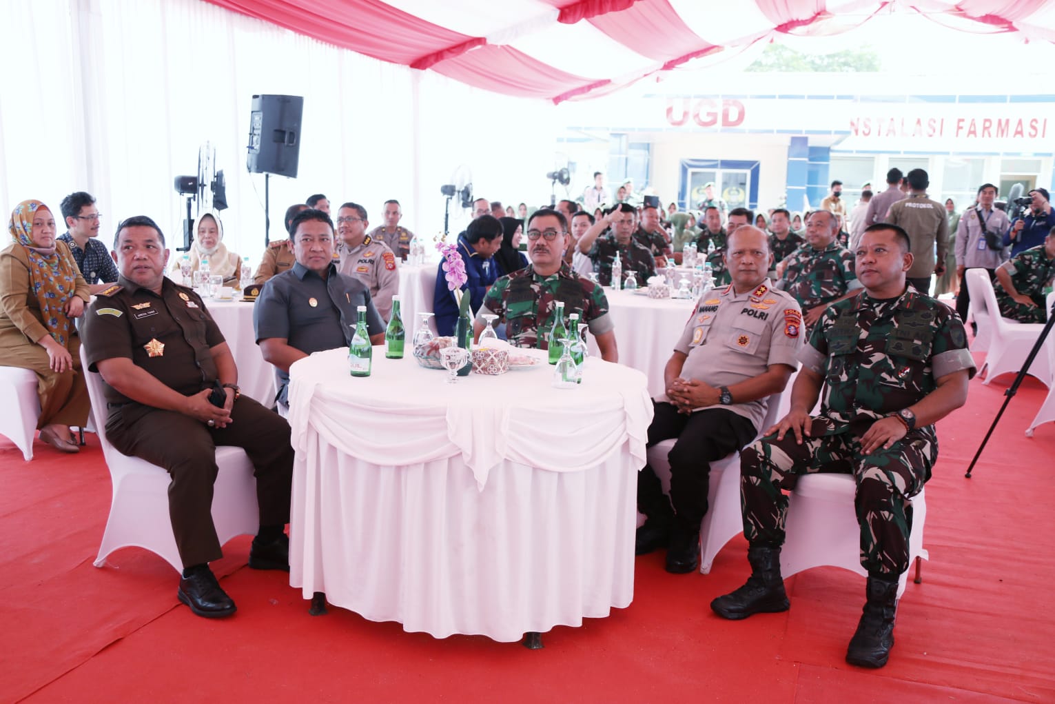 Wagub Edy Pratowo Hadiri Peresmian Rumah Sakit Tk. IV 12.07.03 Palangka Raya