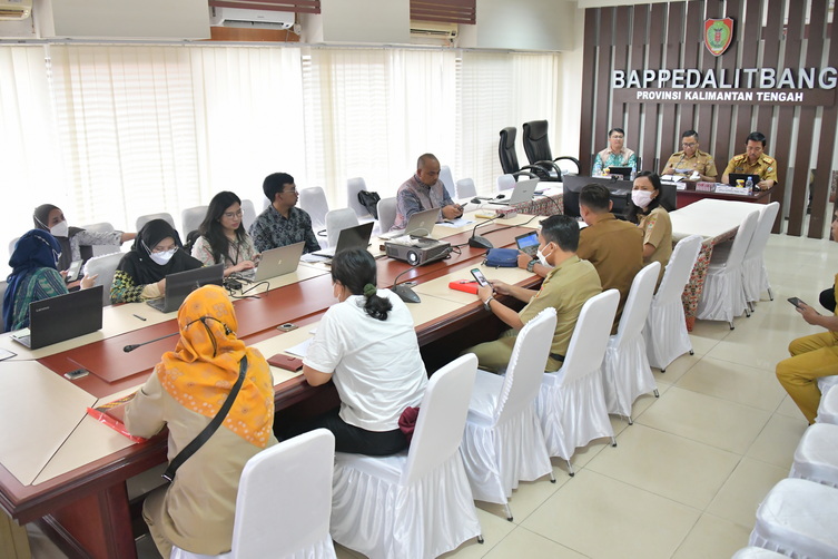Pemerintah Provinsi Kalteng Diskusi dan Konfirmasi Data Bersama Pusat Kajian Akuntabilitas Keuangan Negara Badan Keahlian Setjen DPR RI