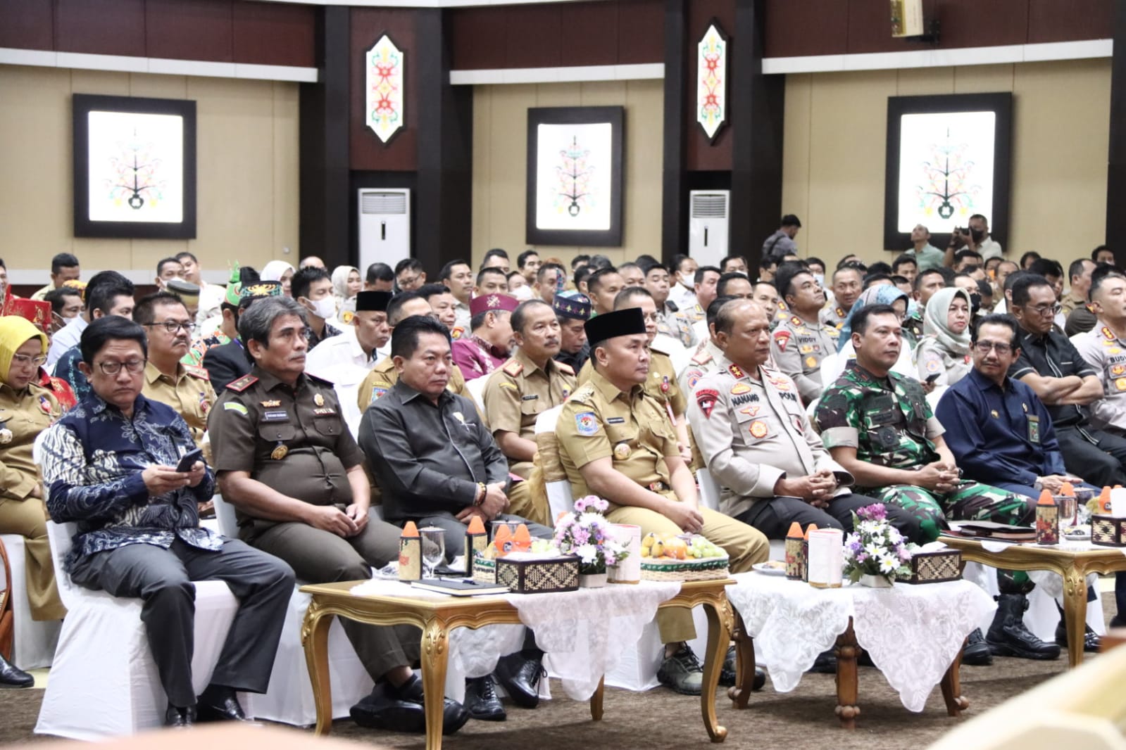 Rakor dan Silahturahmi Forkopimda, High Level Meeting TPID dan TP2DD serta Rapat Koordinasi Penanganan Karhutla Provinsi Kalteng tahun 2023