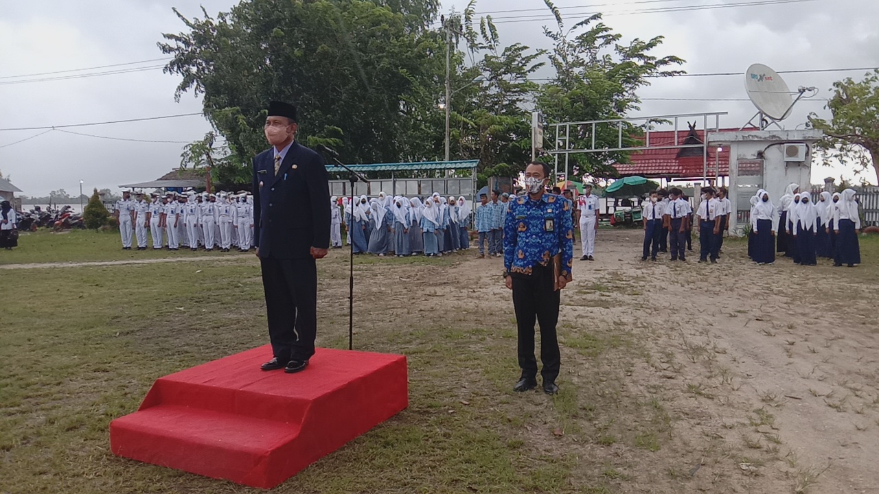 Upacara Bendera Tandai Peringatan Hardiknas Tahun 2022