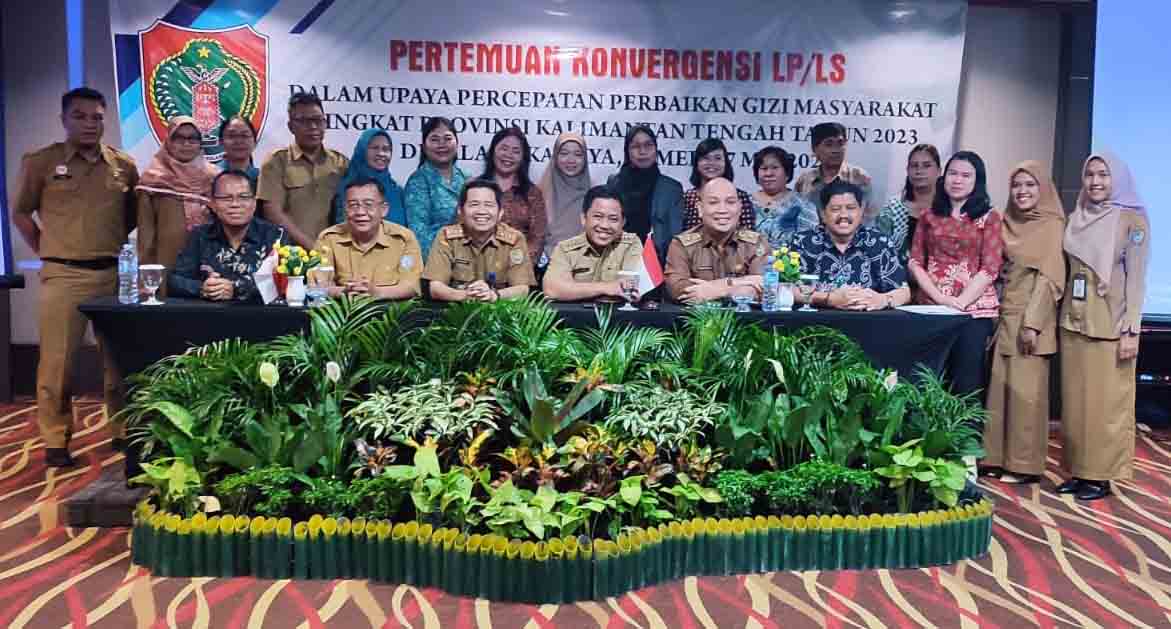 Dinkes Prov. Kalteng Gelar Pertemuan Konvergensi Lintas Program dan Lintas Sektor Dalam Upaya Percepatan Perbaikan Gizi Masyarakat