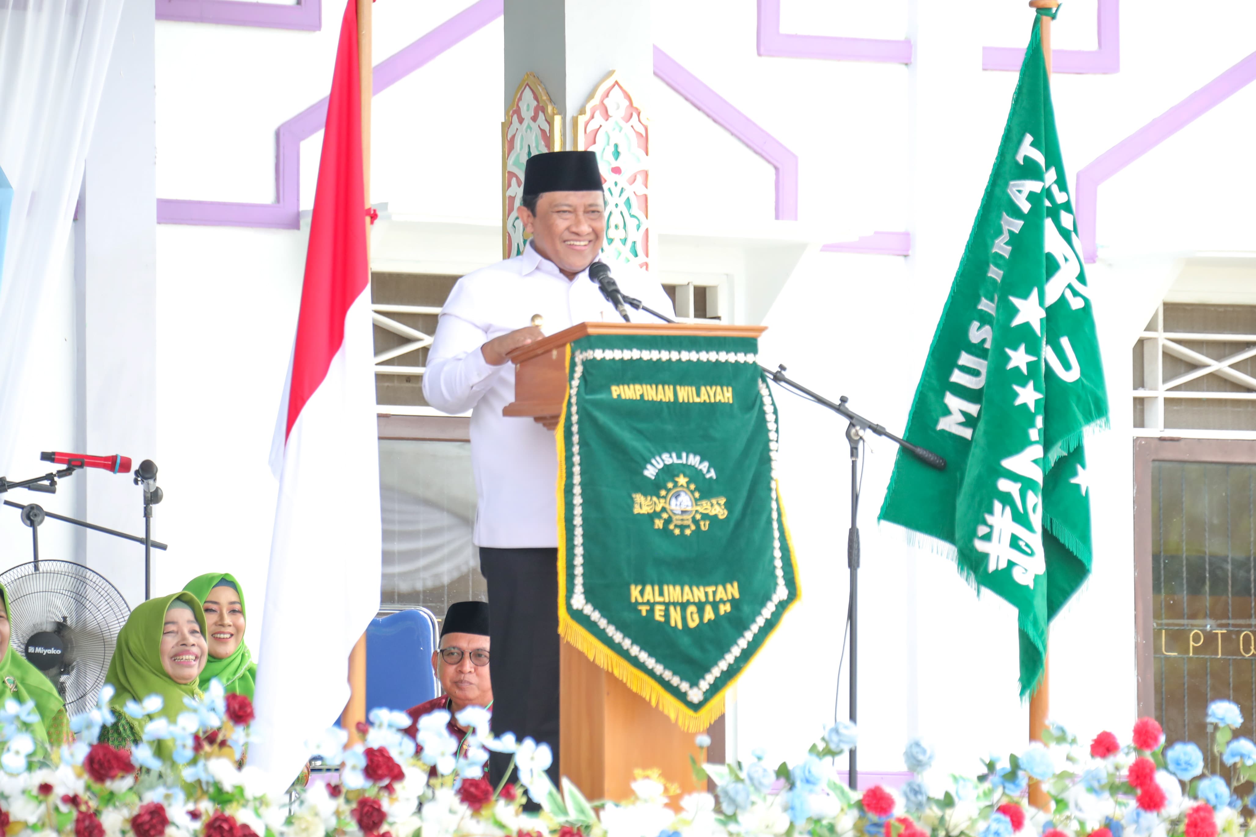 Wagub Kalteng Edy Pratowo Hadiri Harlah Muslimat NU Ke-78 Tingkat Prov. Kalteng dan Halal Bihalal PHBI Kabupaten Katingan Tahun 2024