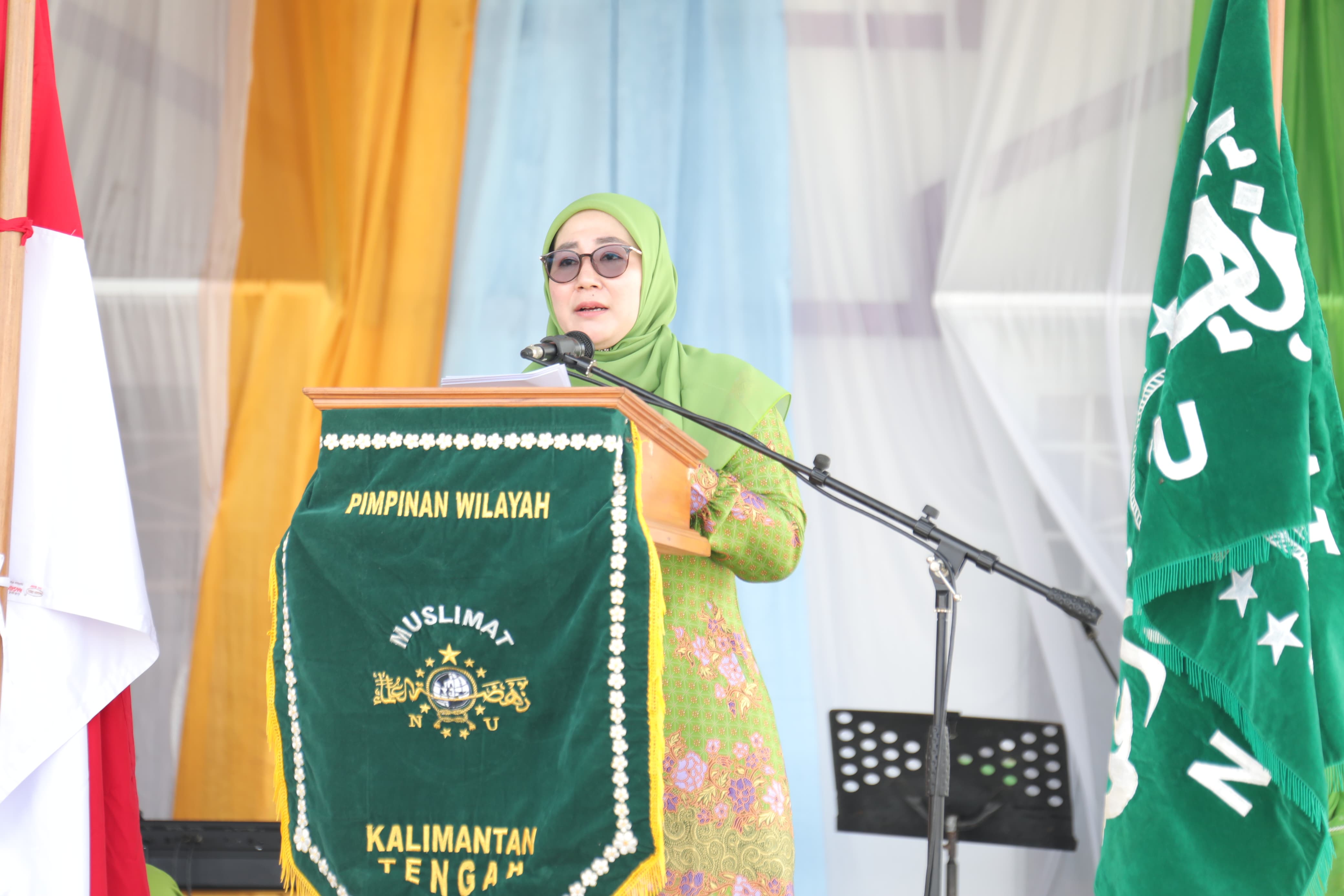 Wagub Kalteng Edy Pratowo Hadiri Harlah Muslimat NU Ke-78 Tingkat Prov. Kalteng dan Halal Bihalal PHBI Kabupaten Katingan Tahun 2024