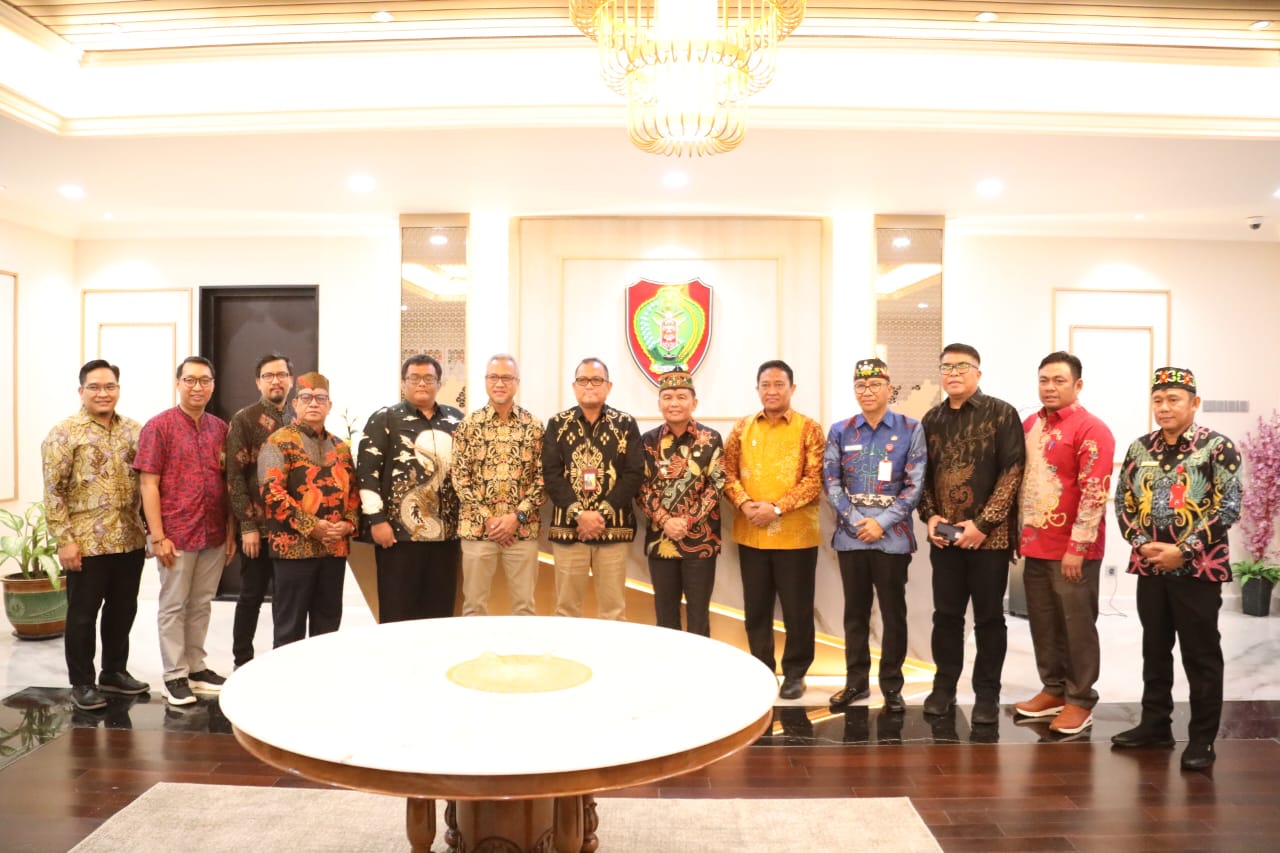 Gubernur Agustiar Sabran Bersama Wagub Edy Pratowo Terima Audiensi Kepala SKK Migas
