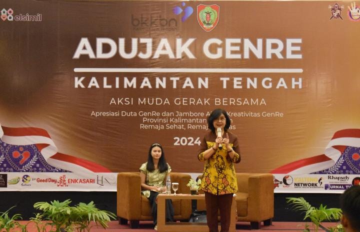 Kepala DP3APPKB Linae Victoria Aden Jadi Narasumber Pada Kegiatan Apresiasi Duta dan Jambore Ajang Kreativitas (ADUJAK) Genre